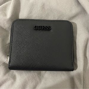 black guess wallet